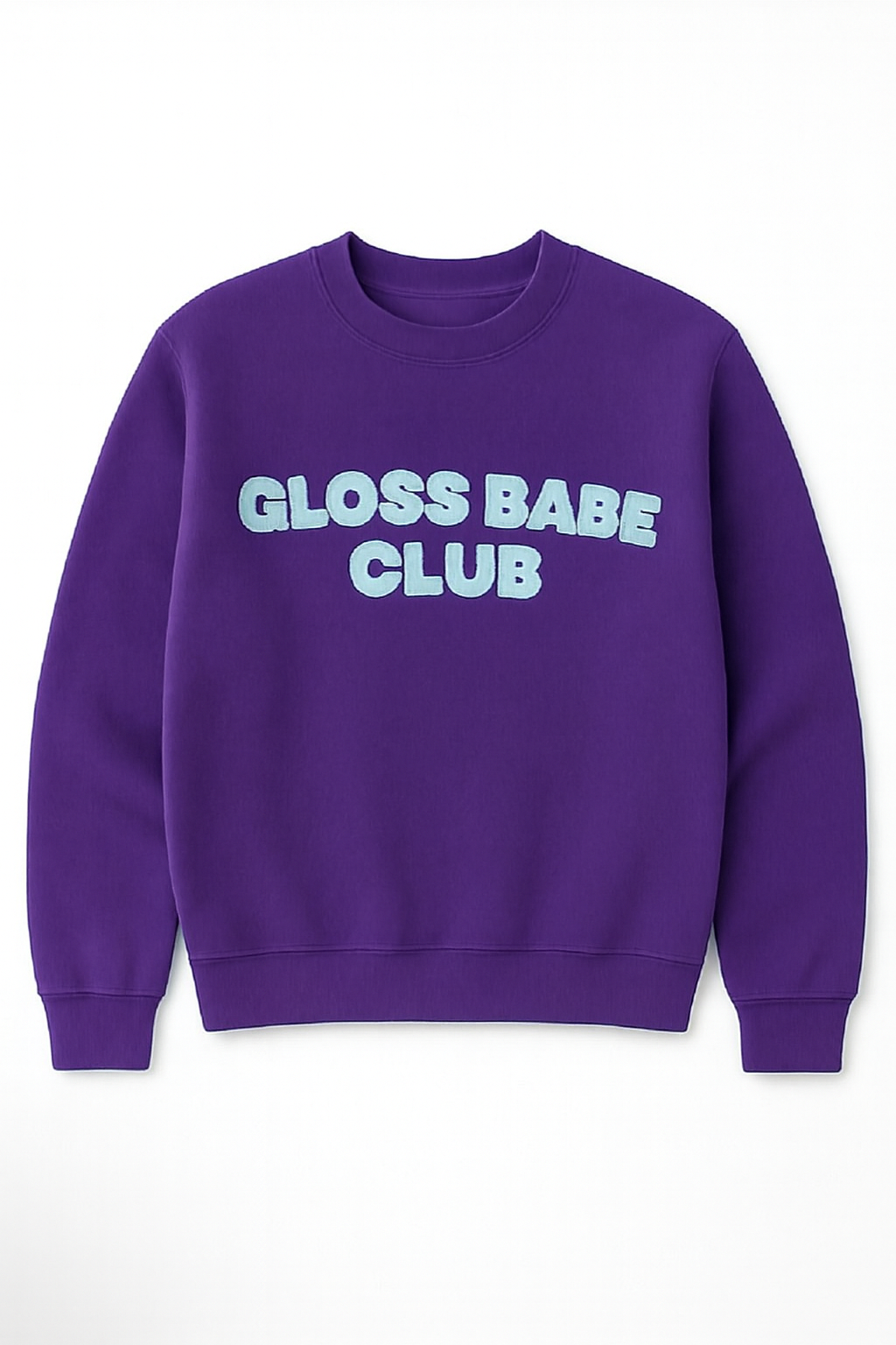 Crewneck Gloss Babe Club Mauve