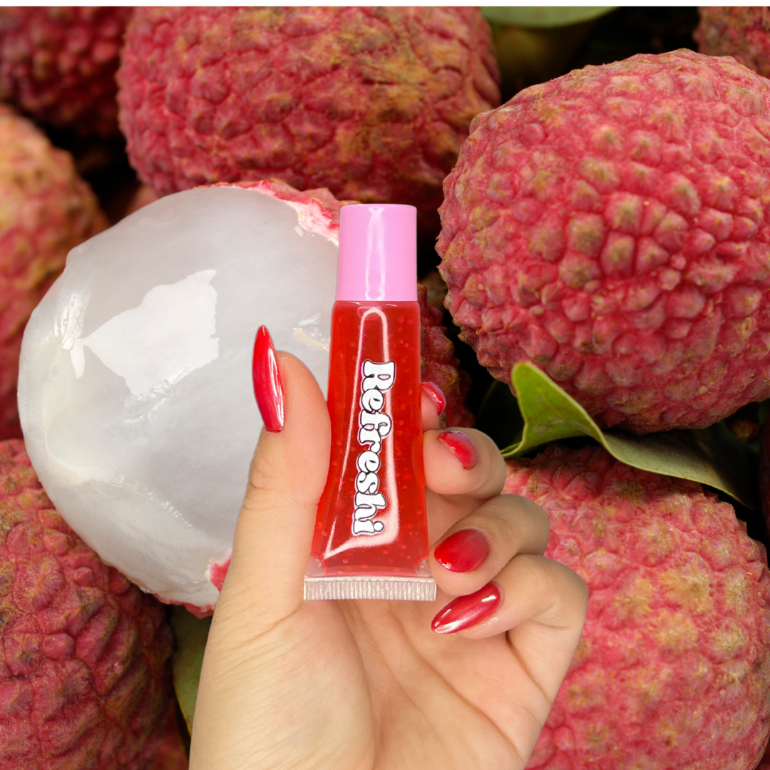 Gelée pour les lèvres au litchi