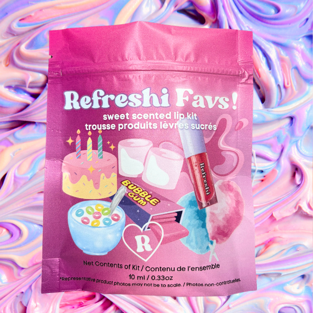 <tc>Refreshi Favs! Trousse d'huile à lèvres sucré!
</tc>