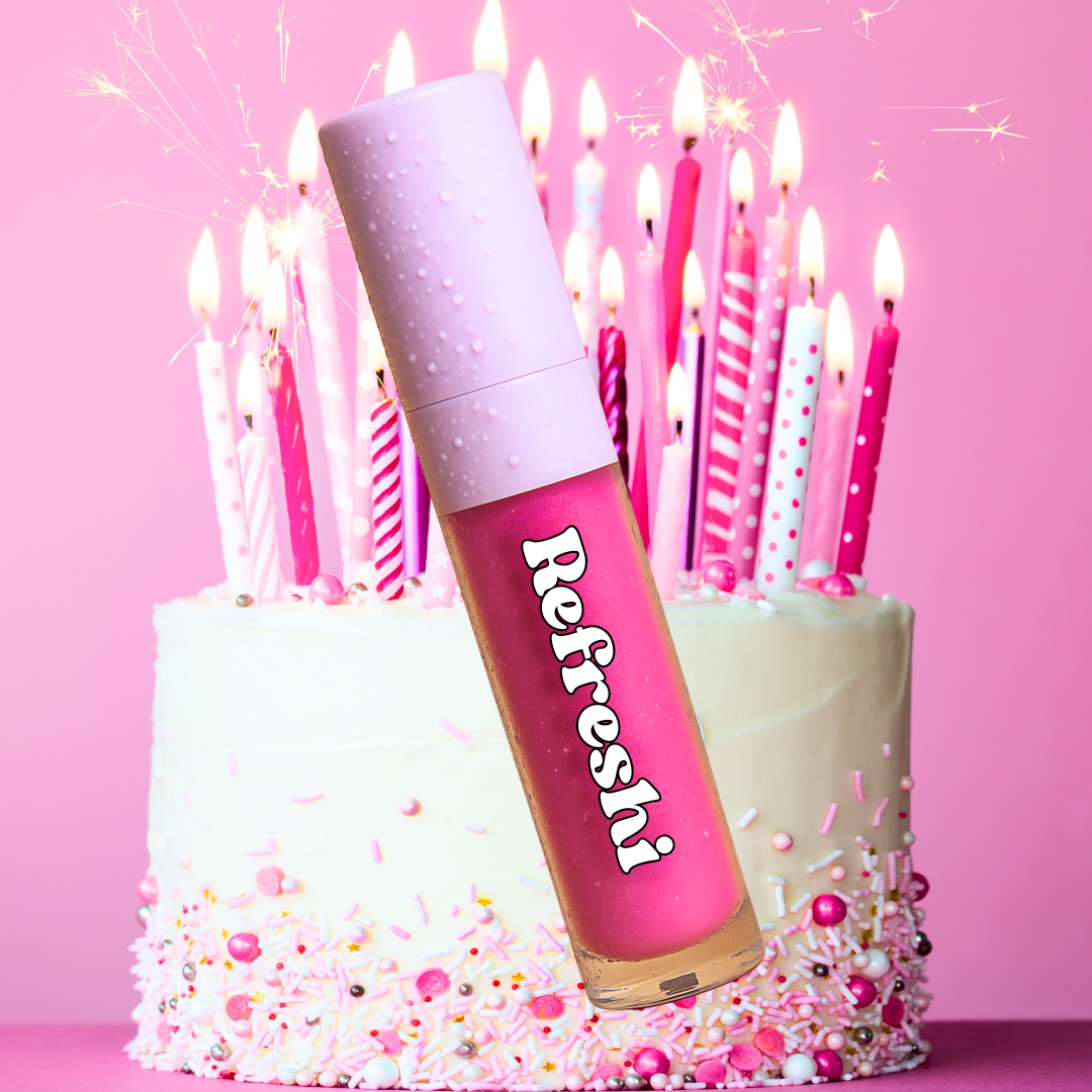 Birthday Cake Lip Pillow Gloss