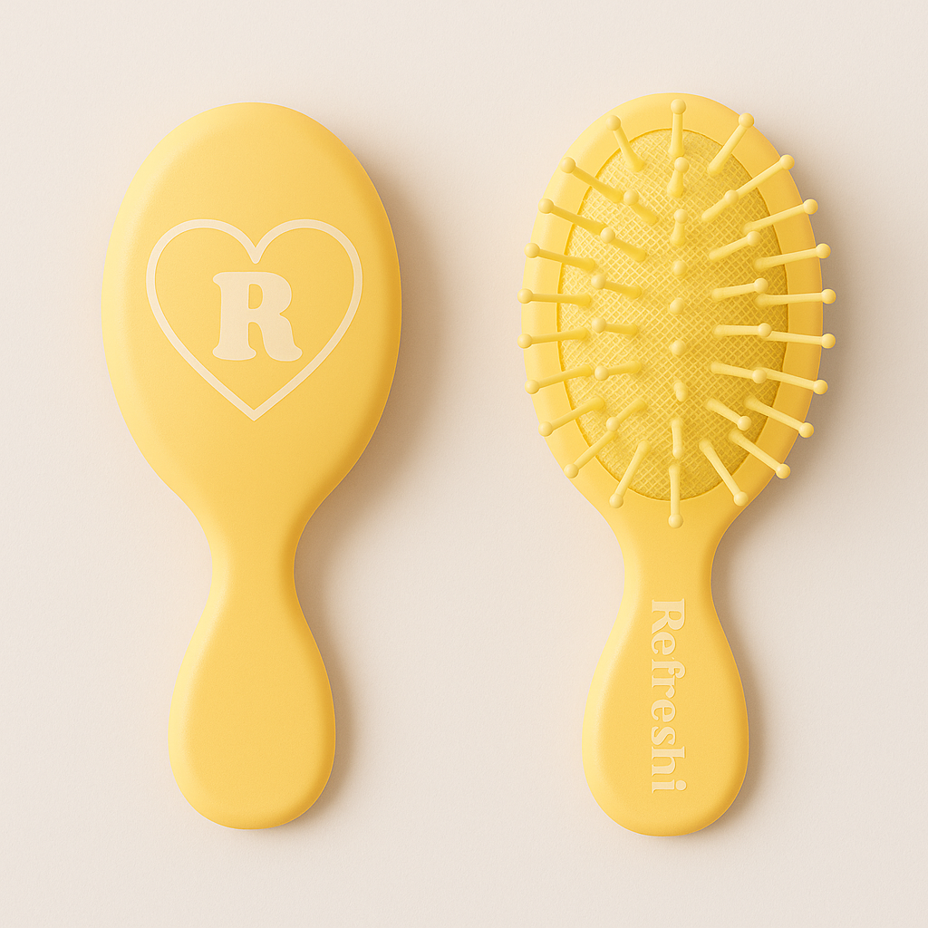Mini brosse à cheveux