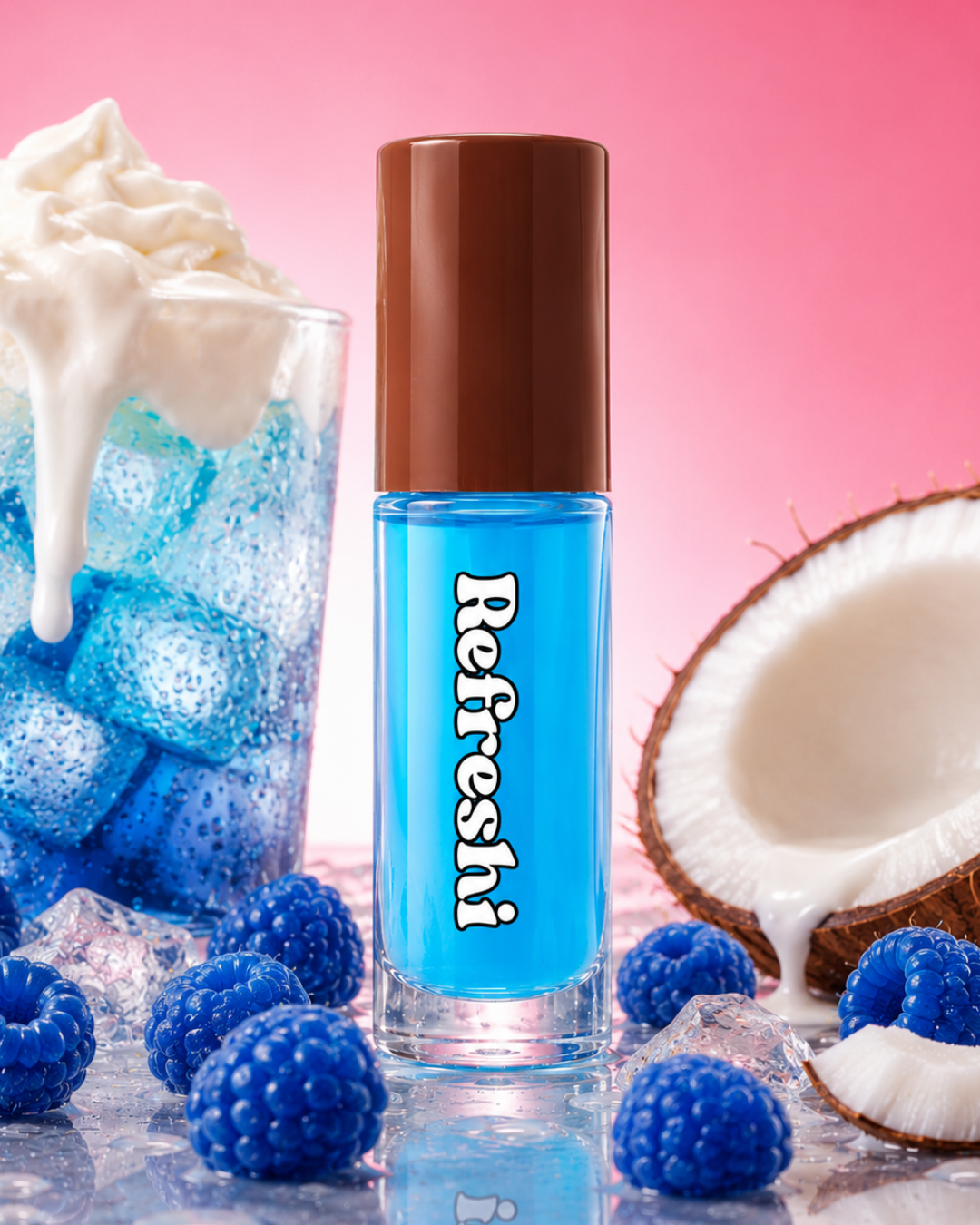 Blue Raspberry Coconut Lip Oil