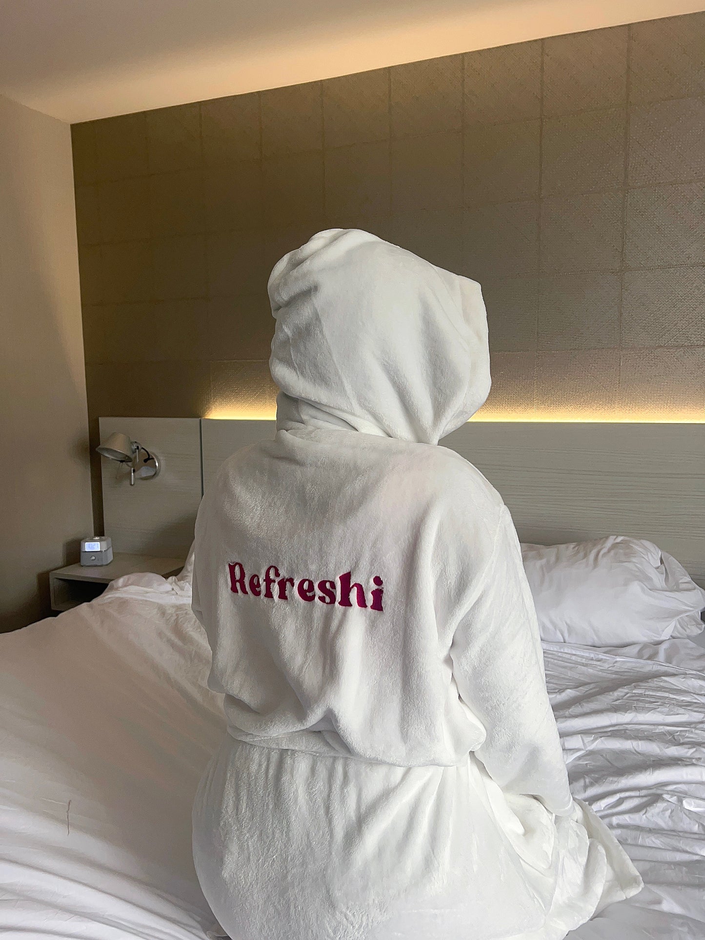 <tc>Robe de chambre Refreshi Blanche</tc>