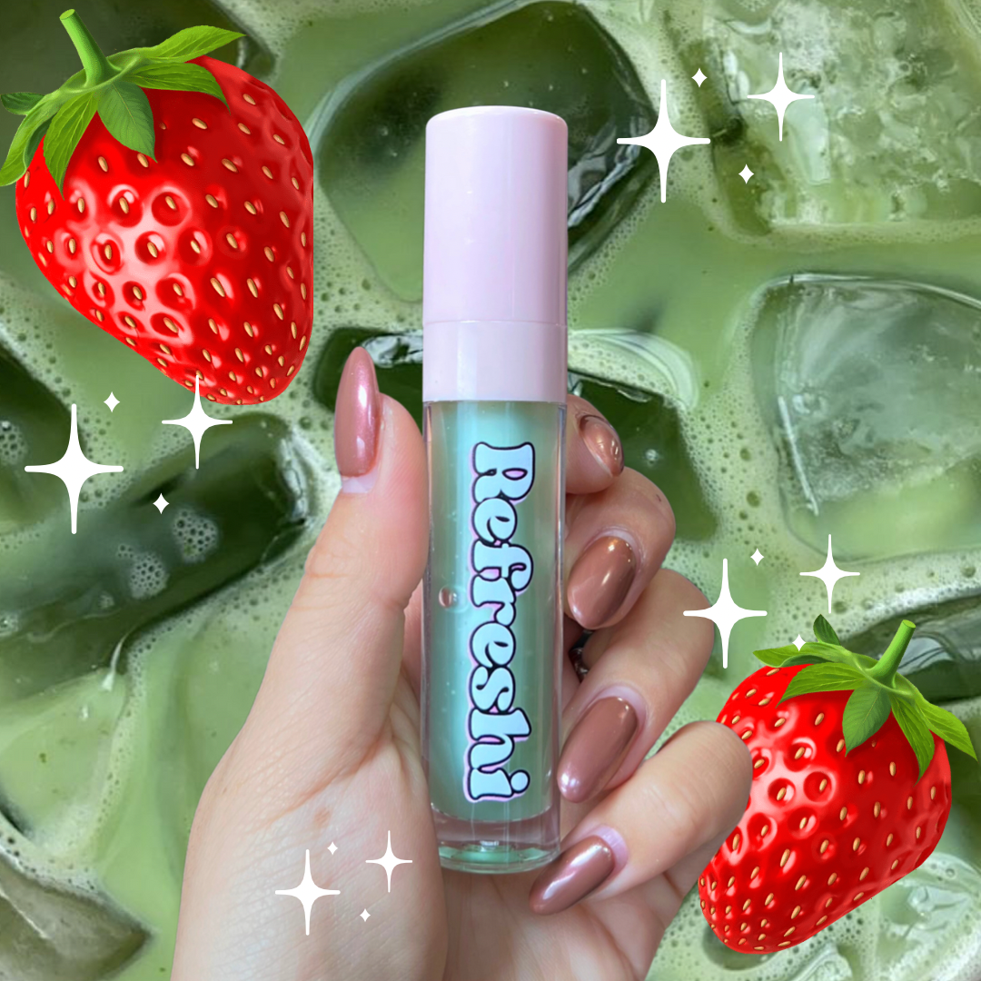 Brillant à lèvres Matcha Fraise