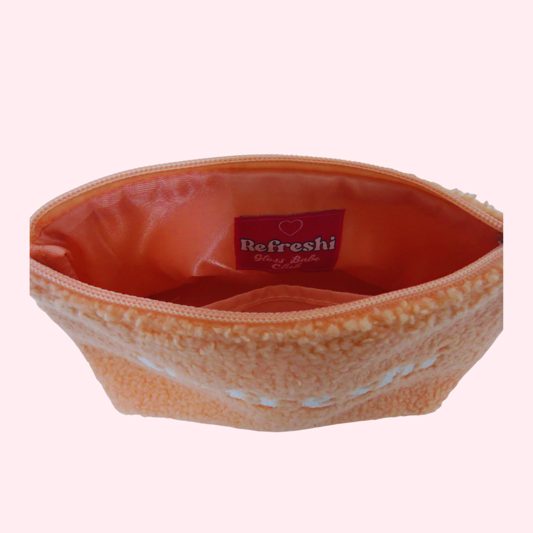 Popsicle Orange Makeup Bag