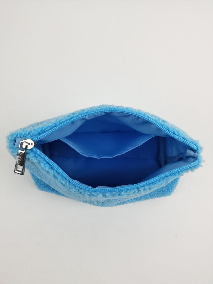 Baby Blue Makeup Bag