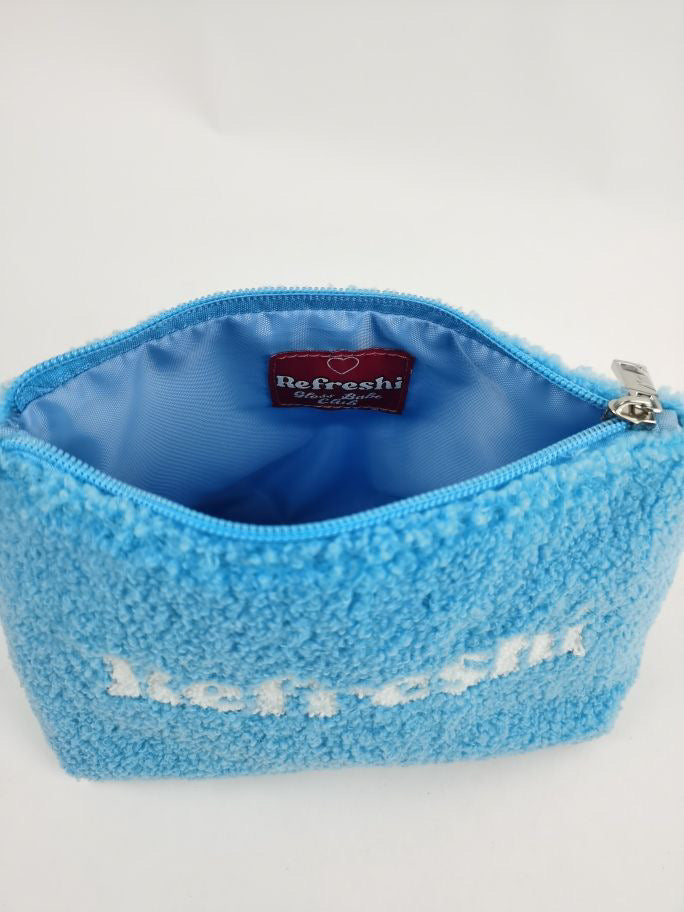 Baby Blue Makeup Bag