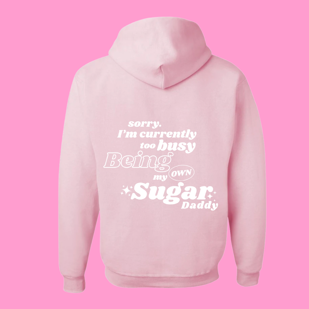 Daddy hoodie pink shop