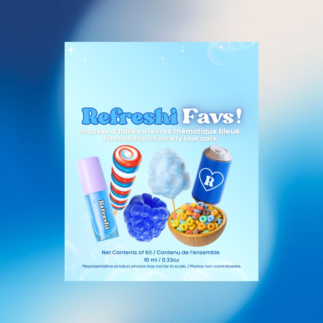 Actualisez vos favoris ! Kit lèvres bleues