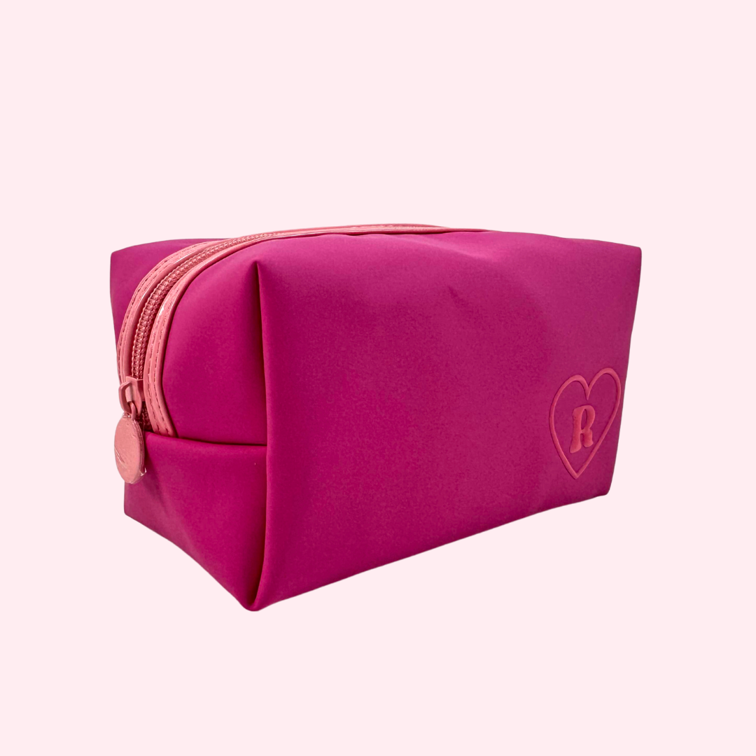 Cutie Pink Jelly Makeup Bag