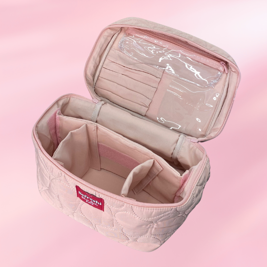 Sac fourre-tout en lin rose rouge, comprenant un sac fourre Sac fourre-tout en lin rose rouge, comprenant un sac fourre