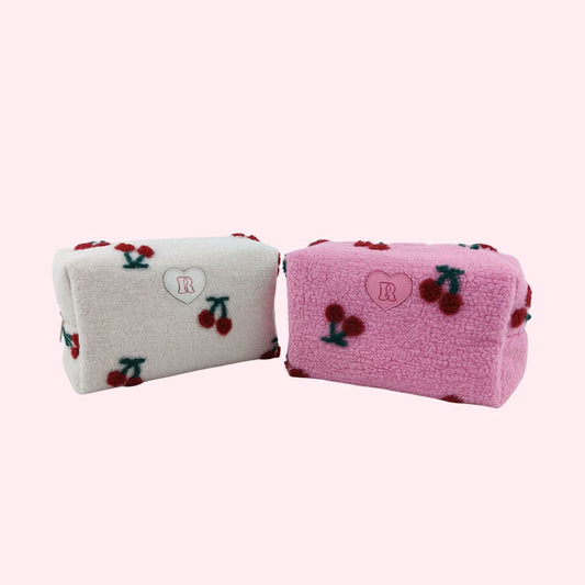 Cherry XL Makeup Bag