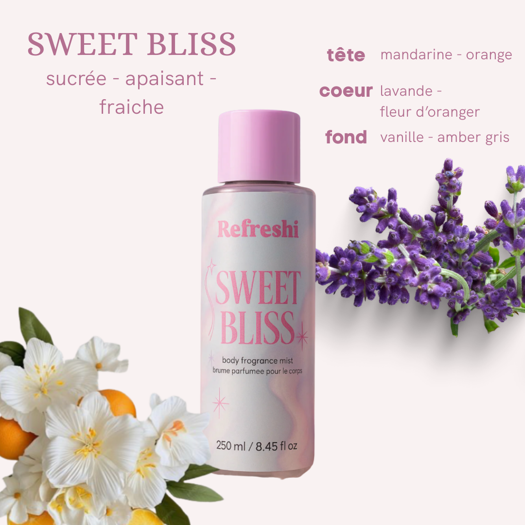Brume parfumée pour le corps Sweet Bliss
