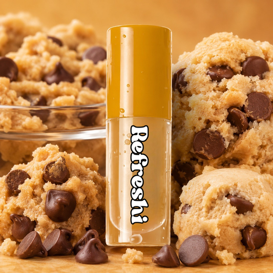 Huile à lèvres en pâte à biscuits