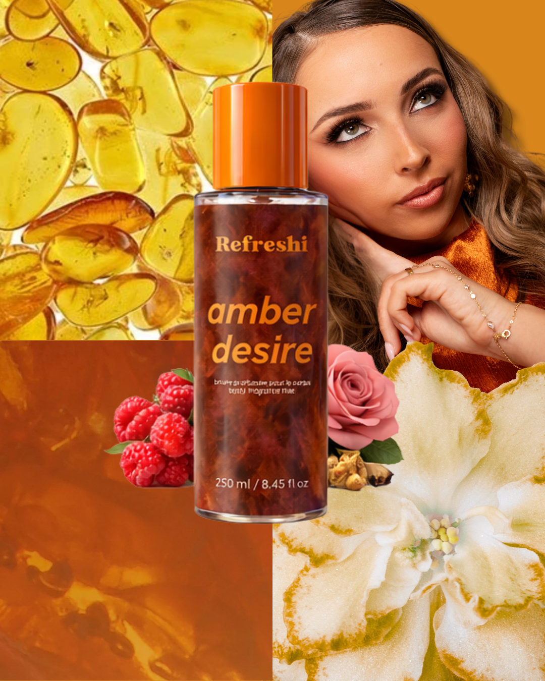 Amber Desire Body Spray