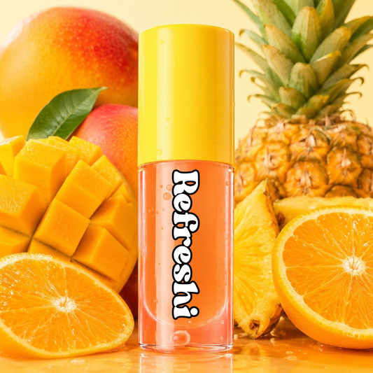<tc>Huile pour les lèvres Orange, Mangue & Ananas</tc>