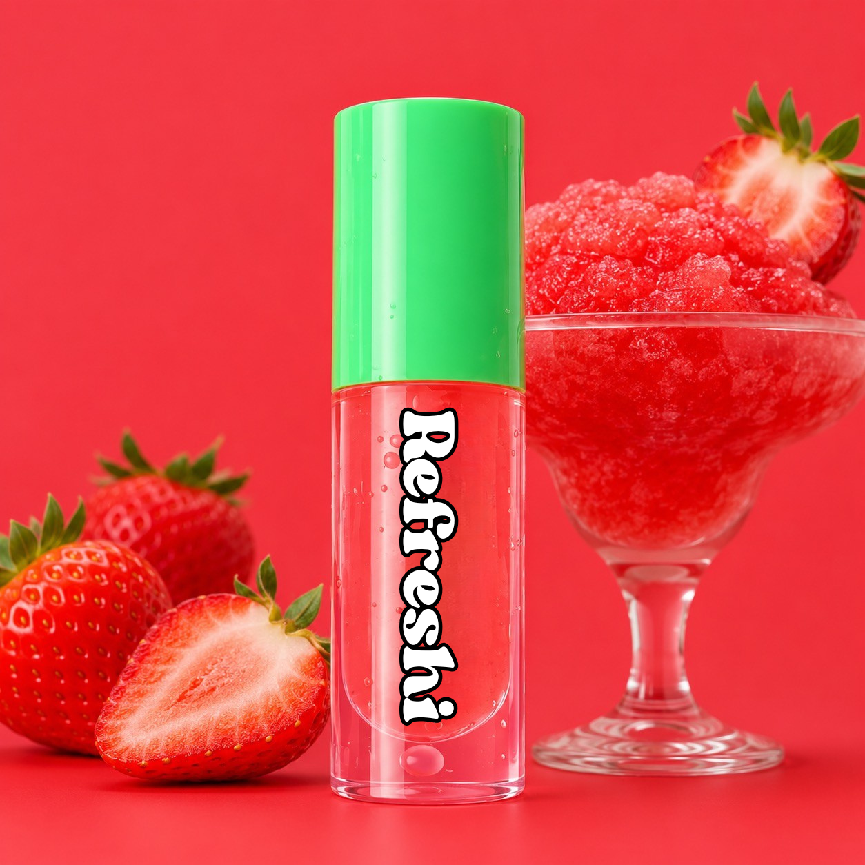 Huile pour les lèvres Daiquiri à la fraise