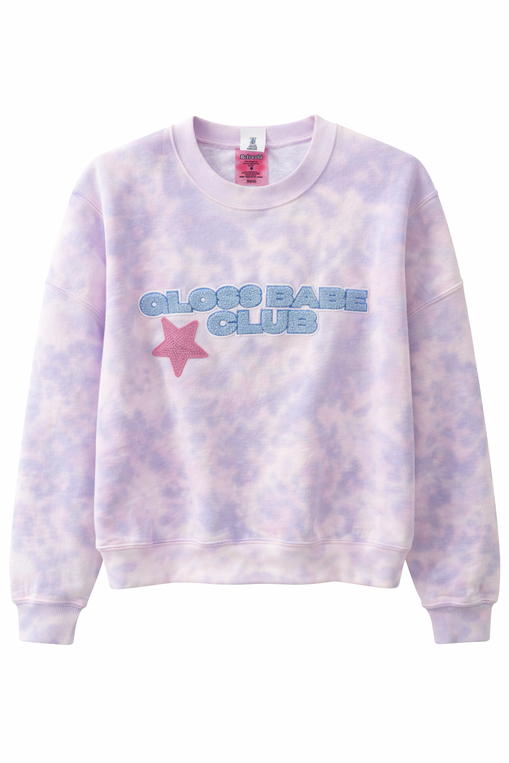 Tie Dye Light Purple Gloss Babe Club