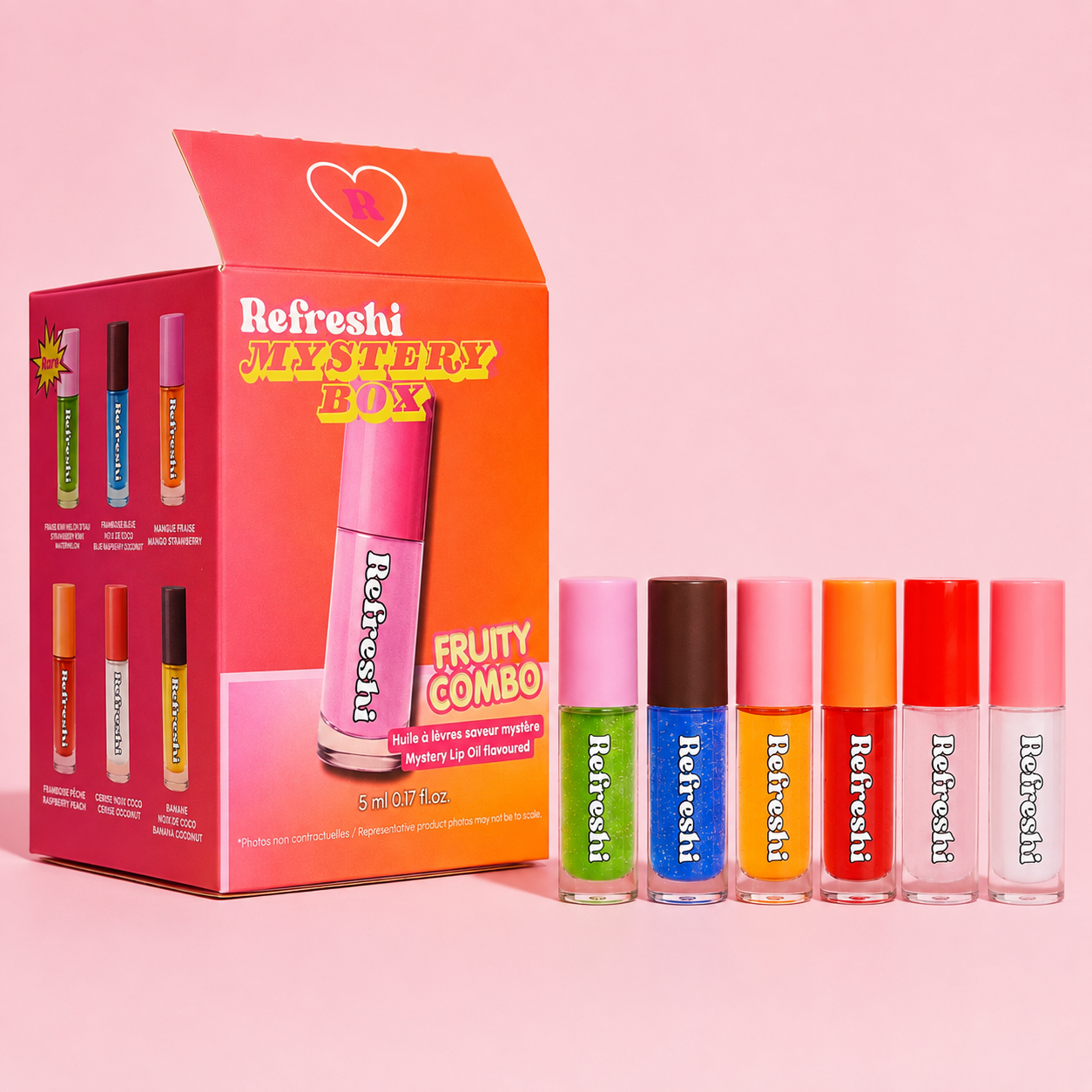 Mystery Box Lip Oil Fruity Combo 👀🍓🥭