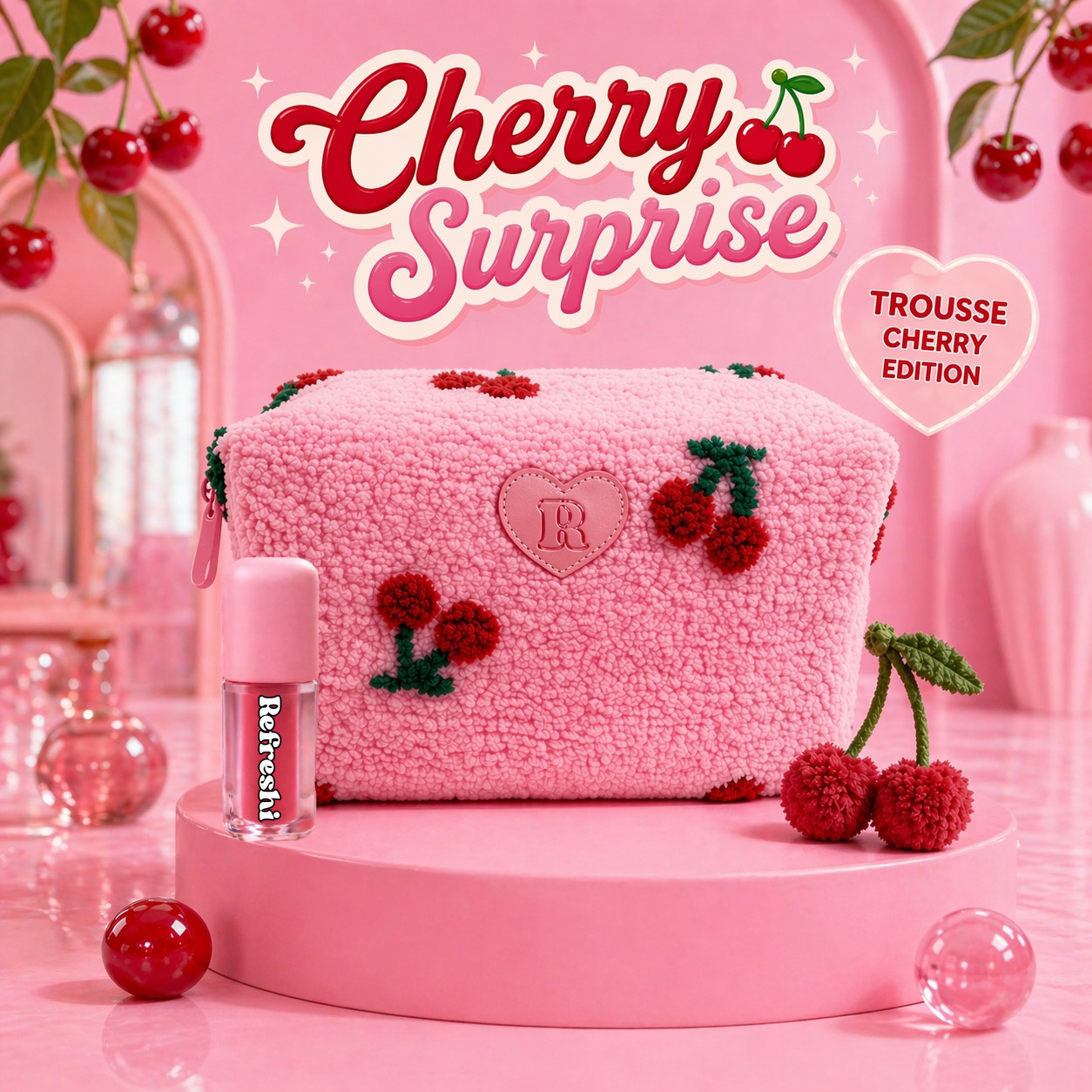 Sac mystère surprise cerise 🍒