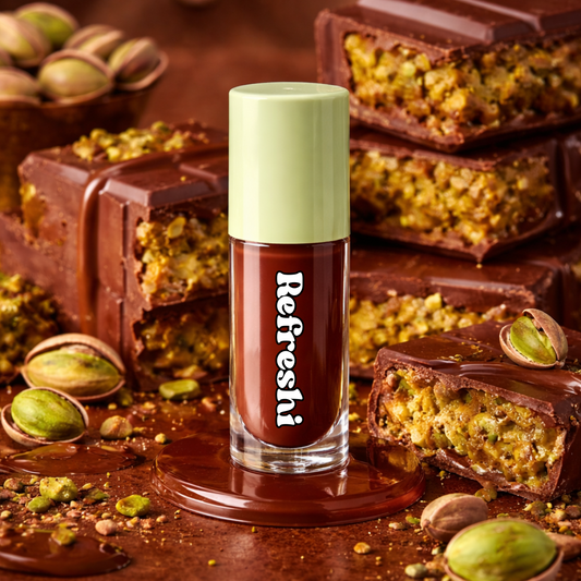 Huile pour les lèvres au chocolat de Dubaï