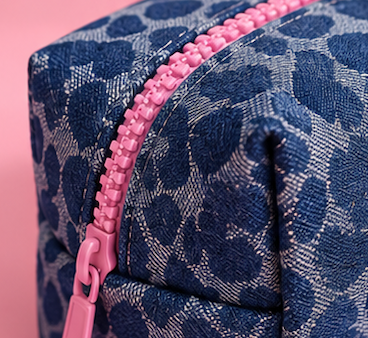 Léopard XL Makeup Bag