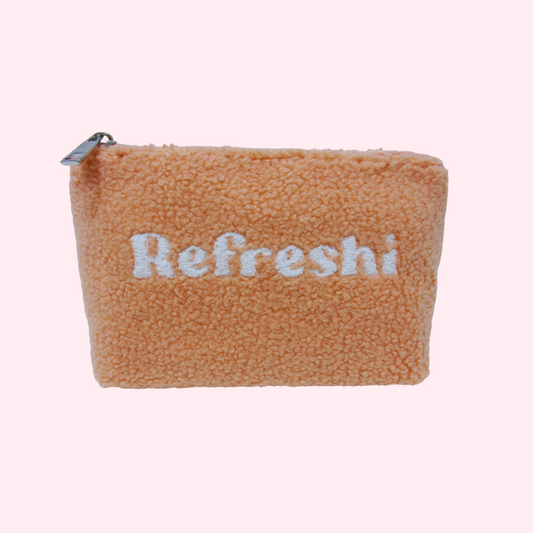 Popsicle Orange Makeup Bag