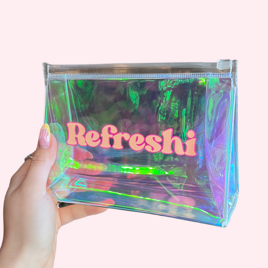 Fairy Dust Translucent Makeup Bag